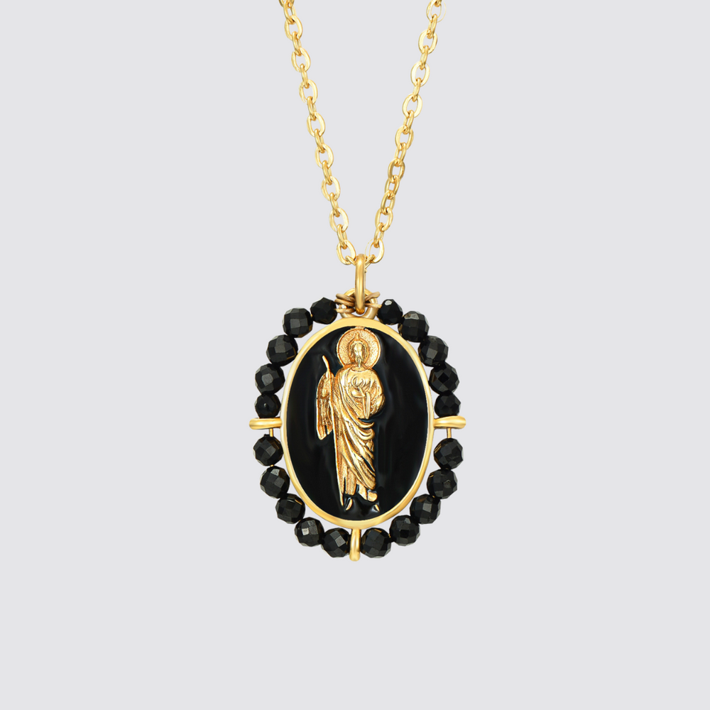 Colgante San Judas Ónix