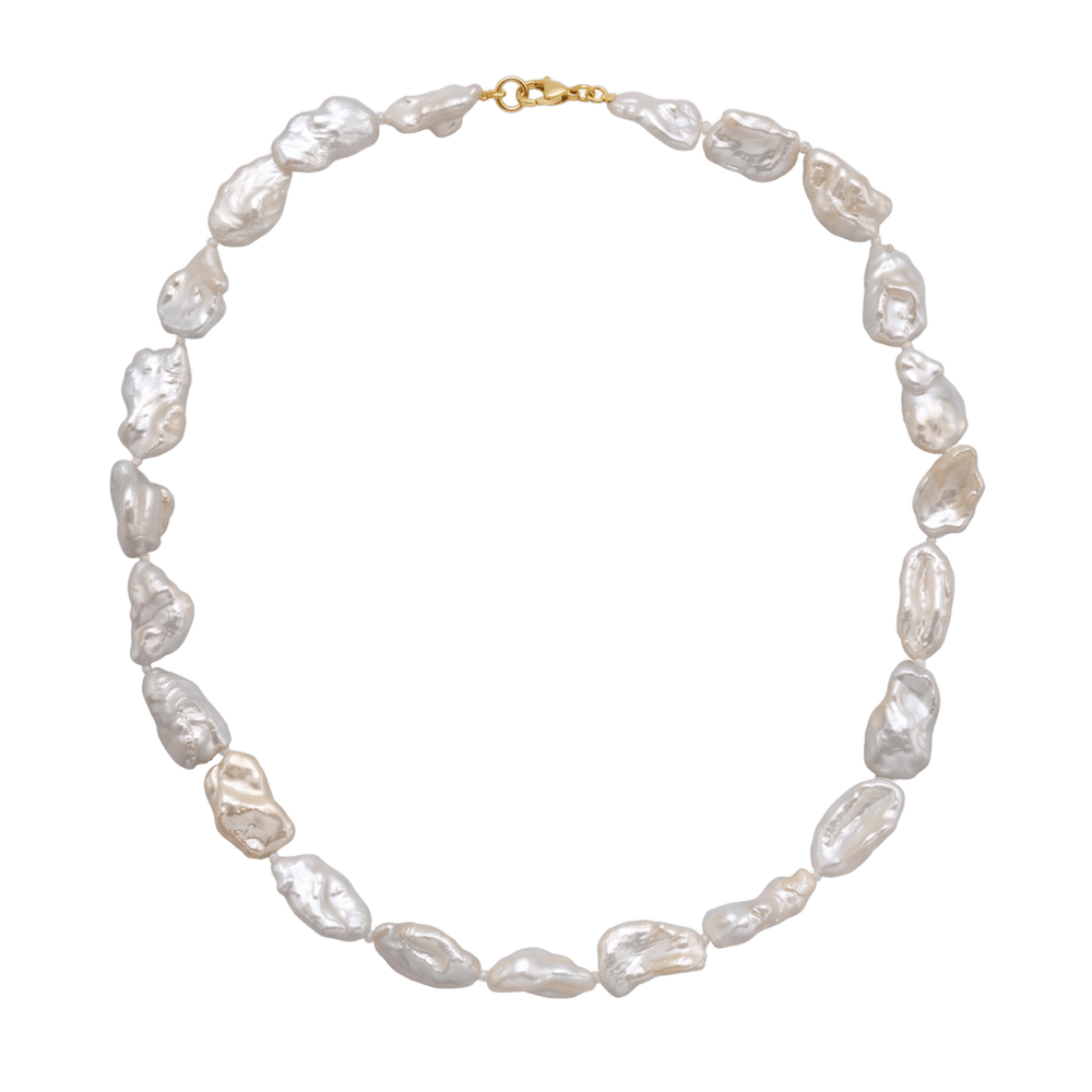 Collar de perlas barrocas 12-15 mm AAA