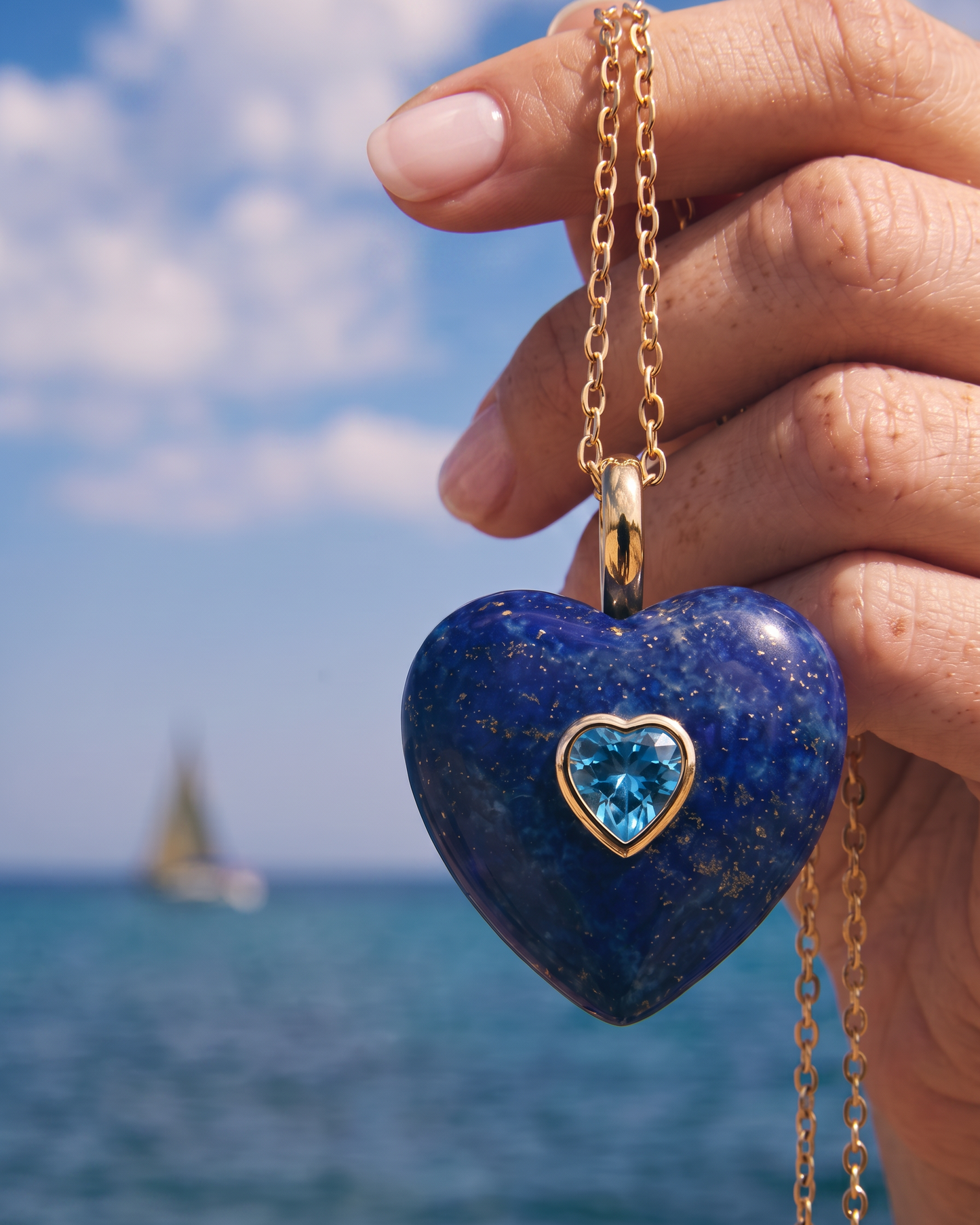 corazon lapislazuli de Bendita Eva