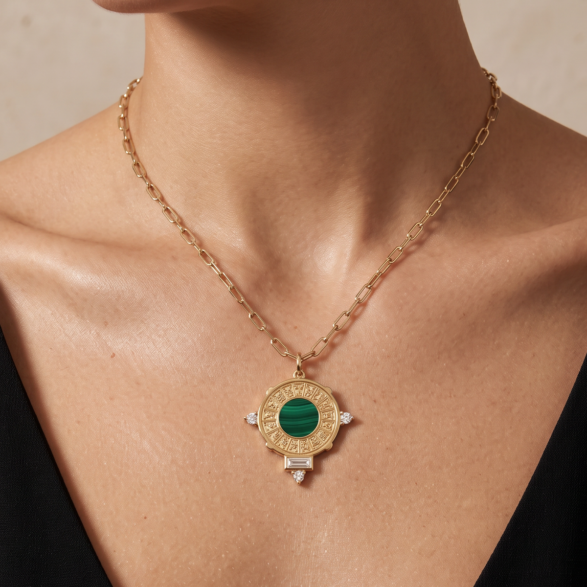 medalla de coleccion amuletos plata de ley y baño de oro 18K - Bendita Eva