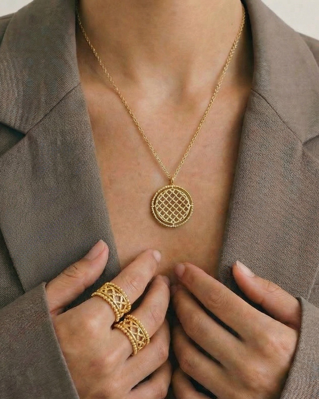 medalla filigrana - Bendita Eva