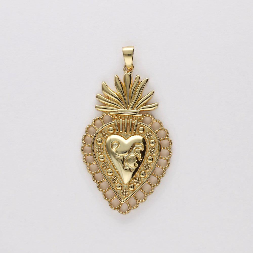 
                      
                        Sagrado corazon 4 cm oro - Bendita Eva
                      
                    