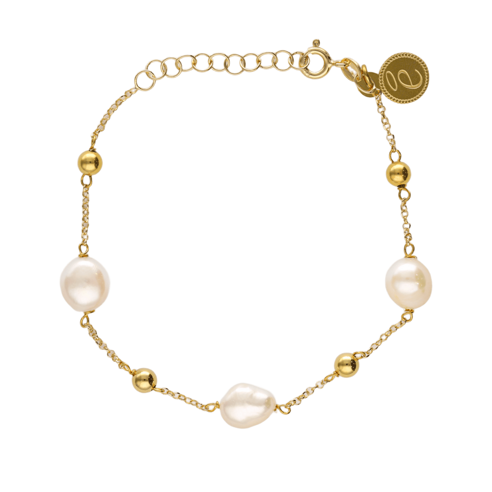 Pulsera perlas y bolitas Grace