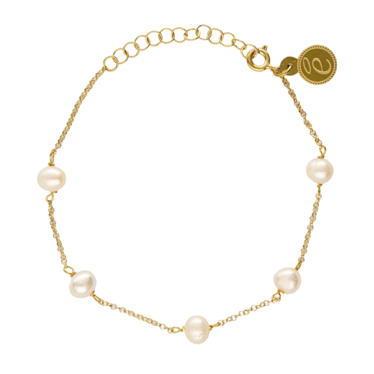 Pulsera Monique y perlas naturales