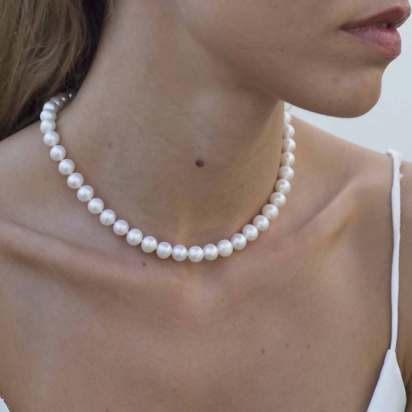 collar de perlas naturales Bendita Eva