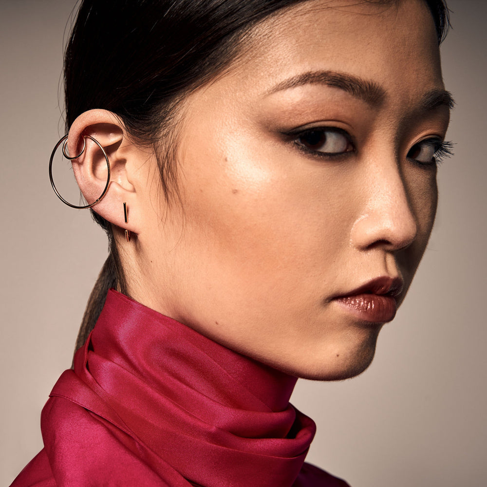 Paula gold earrings