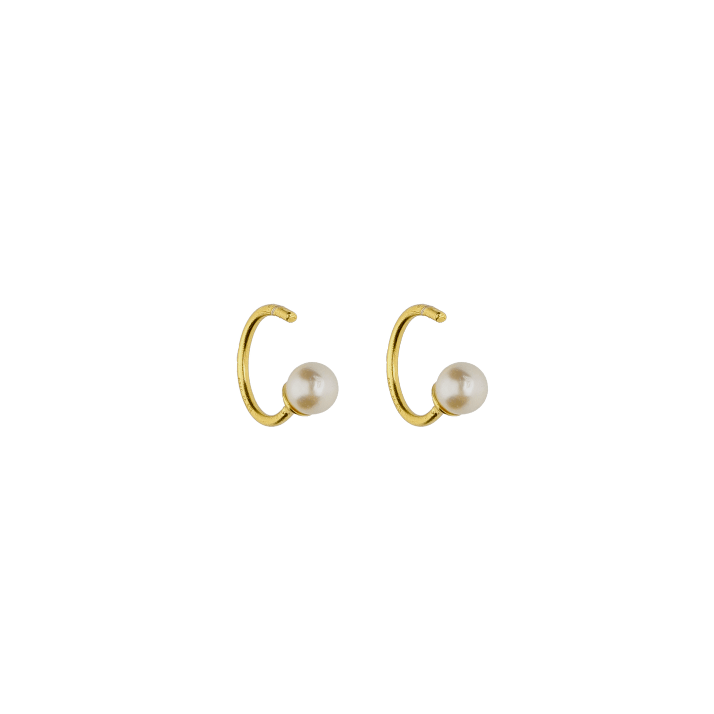 Earcuff ring with pearl