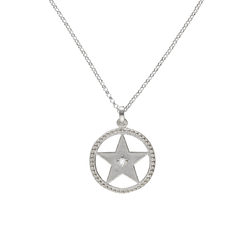 Colgante plata Sheriff