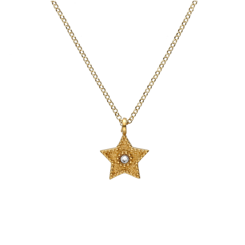 Kleine Sheriff-Goldhalskette