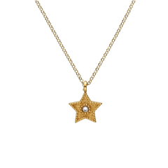 Kleine Sheriff-Goldhalskette