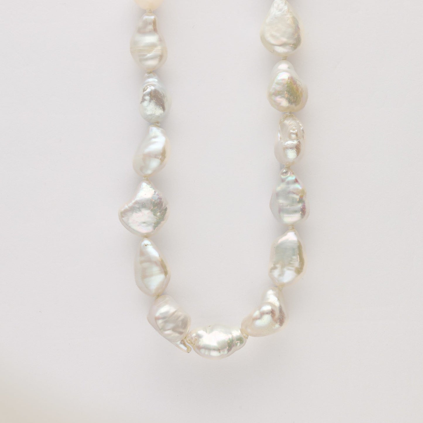 collar de perlas naturales barrocas de 9 mm-Bendita Eva