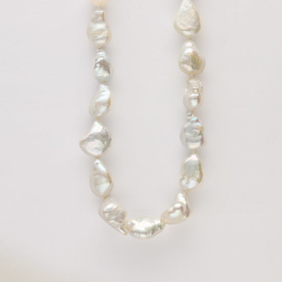 collar de perlas naturales barrocas de 9 mm-Bendita Eva