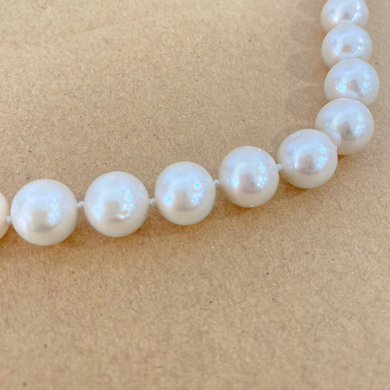 Load image into Gallery viewer, Collar de perlas plata Audrey
