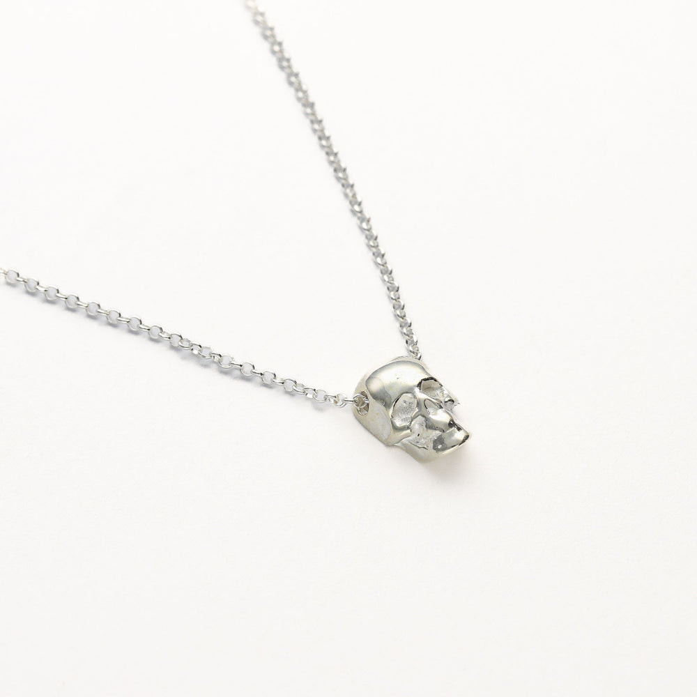 Colgante plata calavera