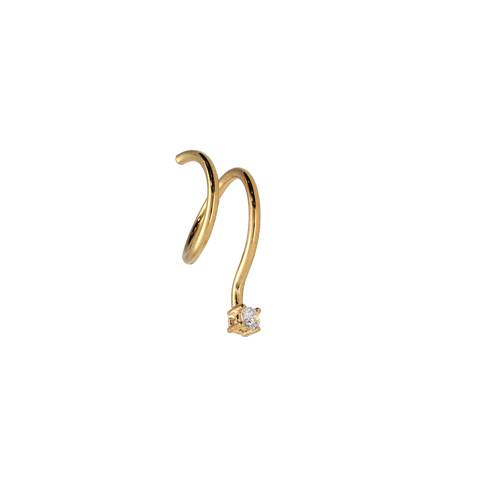 Pendientes piercing oro Patricia