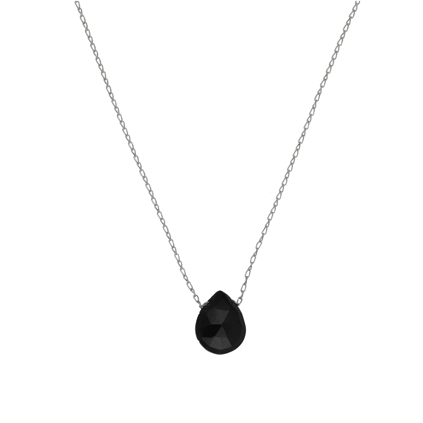 Load image into Gallery viewer, Colgante diamante negro de plata de ley - Bendita Eva
